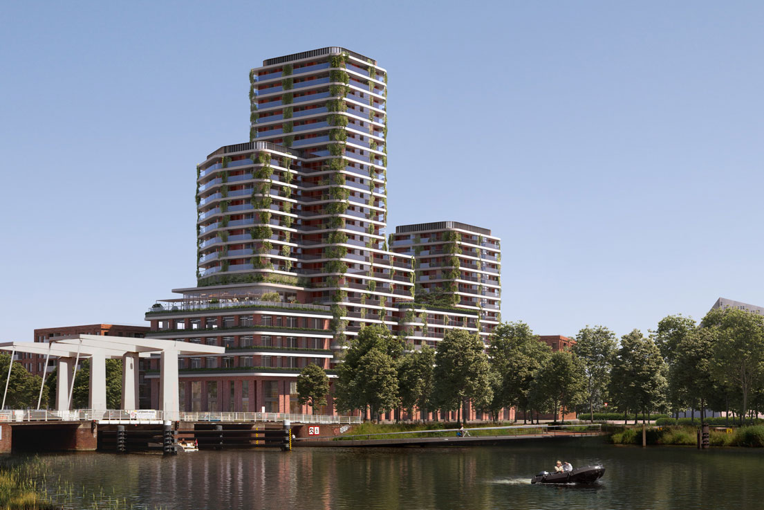 Fors nieuwbouwproject met ruim 240 woningen aan de Schipholweg in